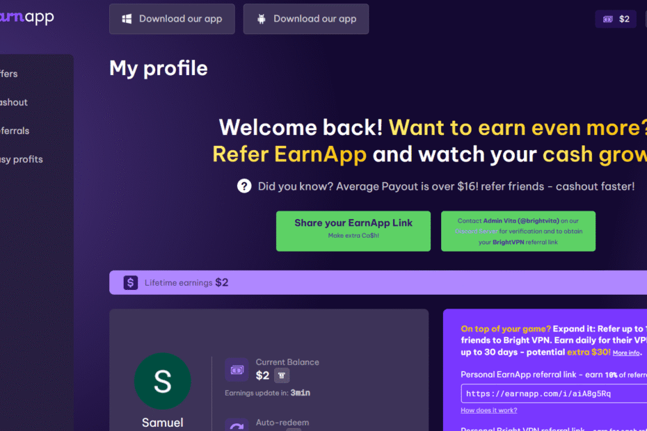 Earn App