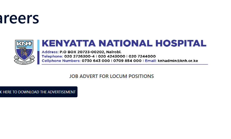 KNH Careers